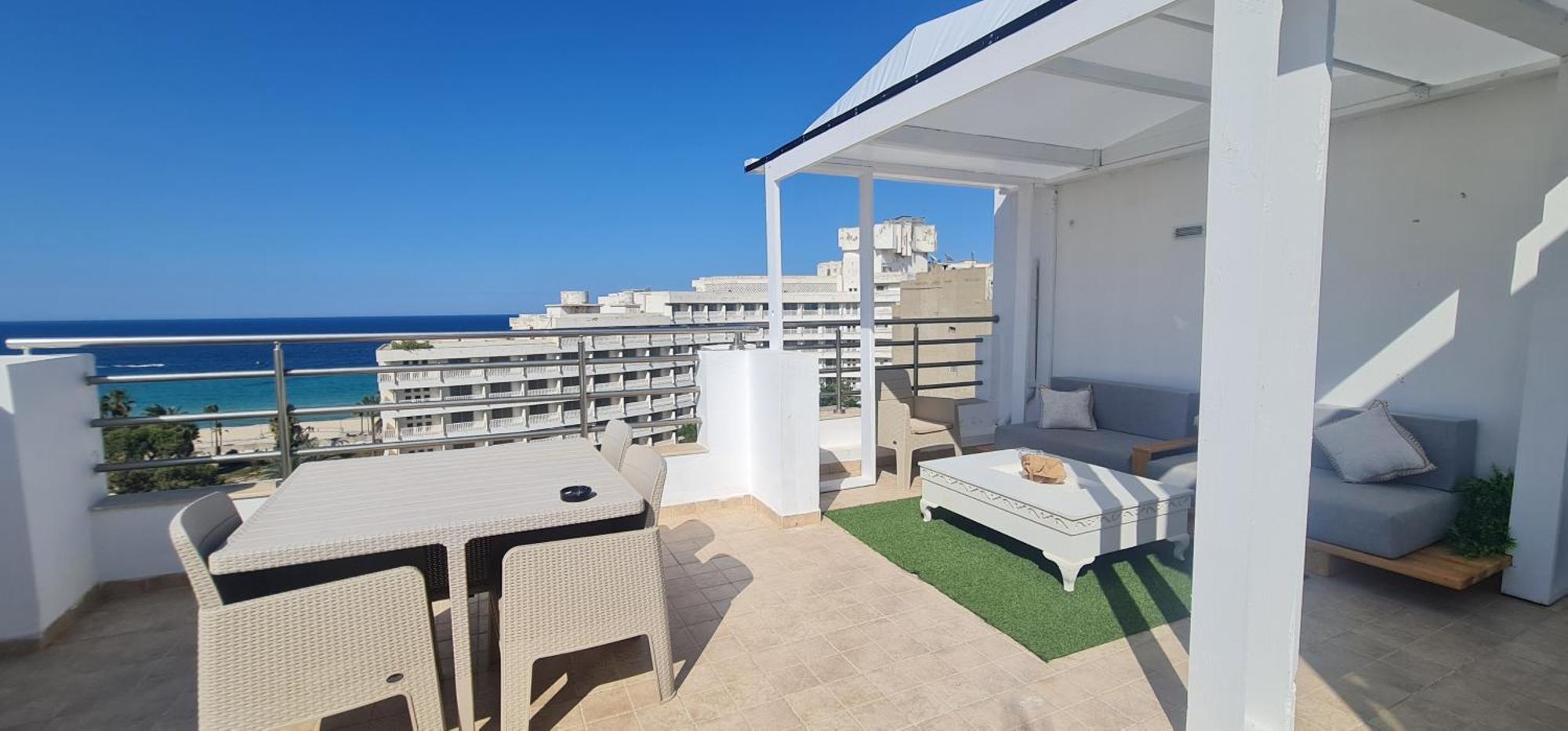 Seven Sky Penthouse Apartment Sousse Exterior photo
